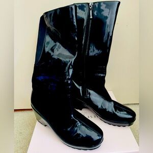 Rockport Patent - Long boot w heel